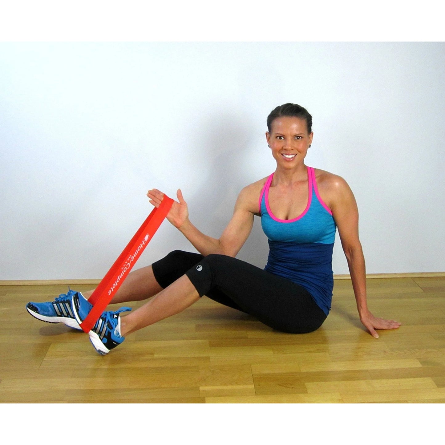 Resistance Bands Exercise Loops- Set of 4 Resistant Workout Bands for Fitness Muscle Toning