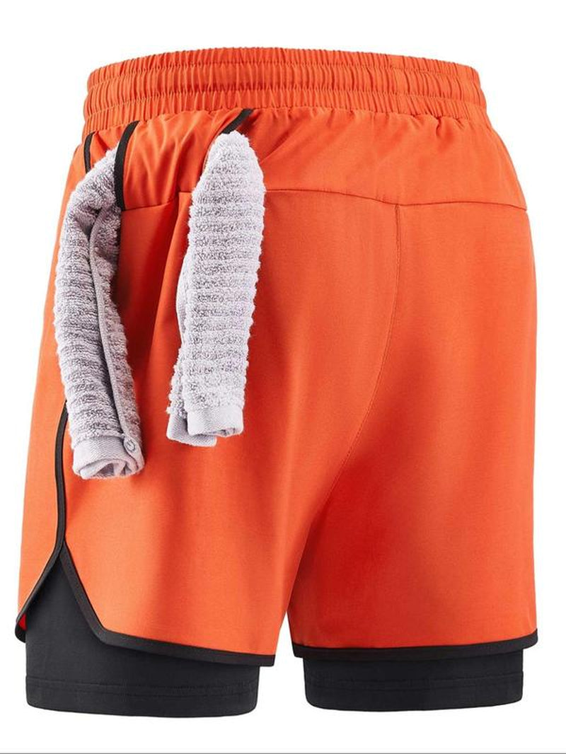 Men’s Regular Fit Bull Head Print Quick-Drying Breathable Training Shorts, Casual Gym Workout Shorts for Summer, Comfortable Bottoms for Indoor/Outdoor Wear