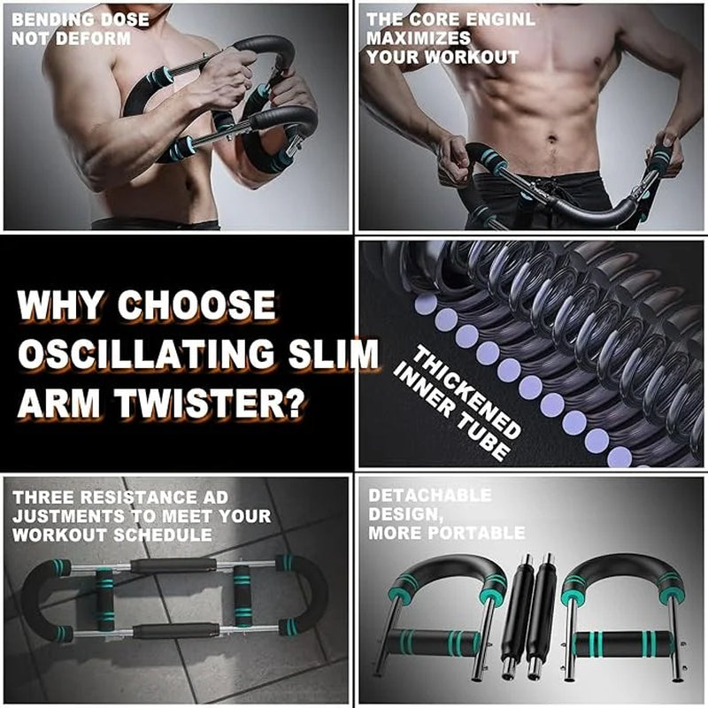 Ultimate Arm Trainer – Adjustable Chest Expander & Upper Body Strength Equipment | Portable Fitness Machine for Arm, Shoulder & Muscle Training