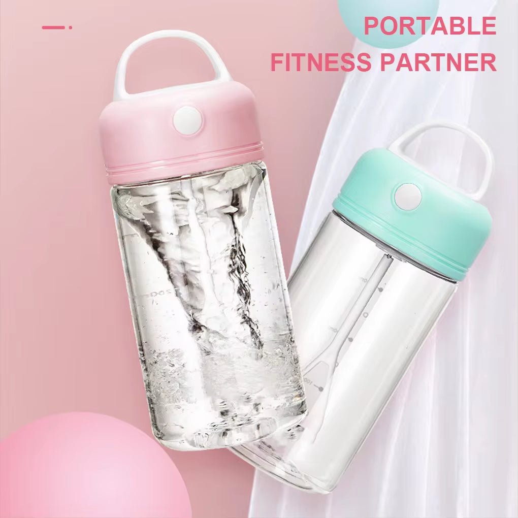 Electric Protein Shake Bottle – 380ML Waterproof Blending Mixer for Coffee, Smoothies & Drinks, Automatic Water Drink Shaker – IPX5 Waterproof