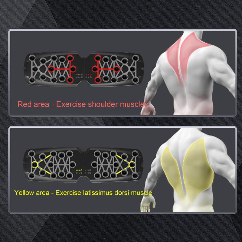 Multifunctional Push-Up Trainer Board – Boost Chest Muscle Strength & Workout Efficiency, Ergonomic Design for Home & Gym Use