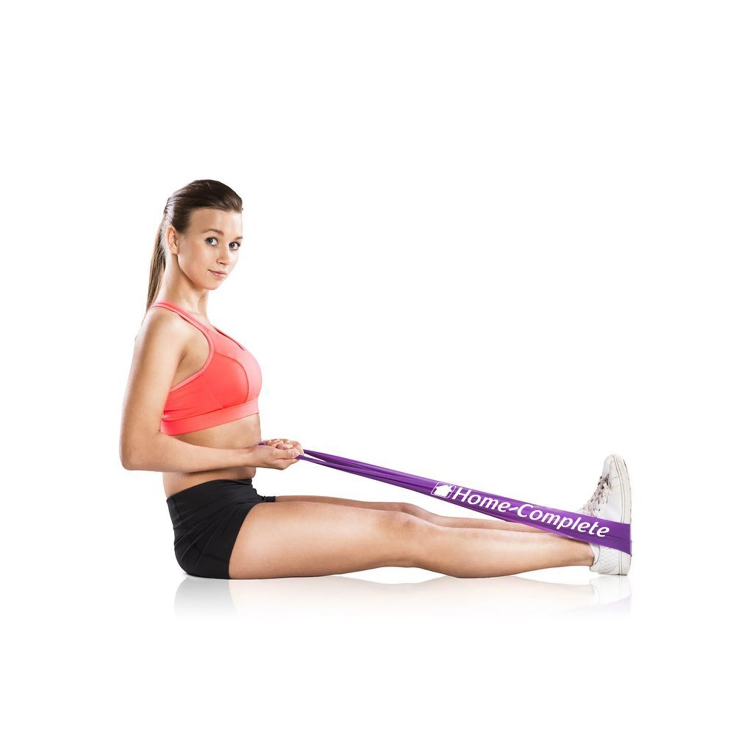 Resistance Bands Exercise Loops- Set of 4 Resistant Workout Bands for Fitness Muscle Toning