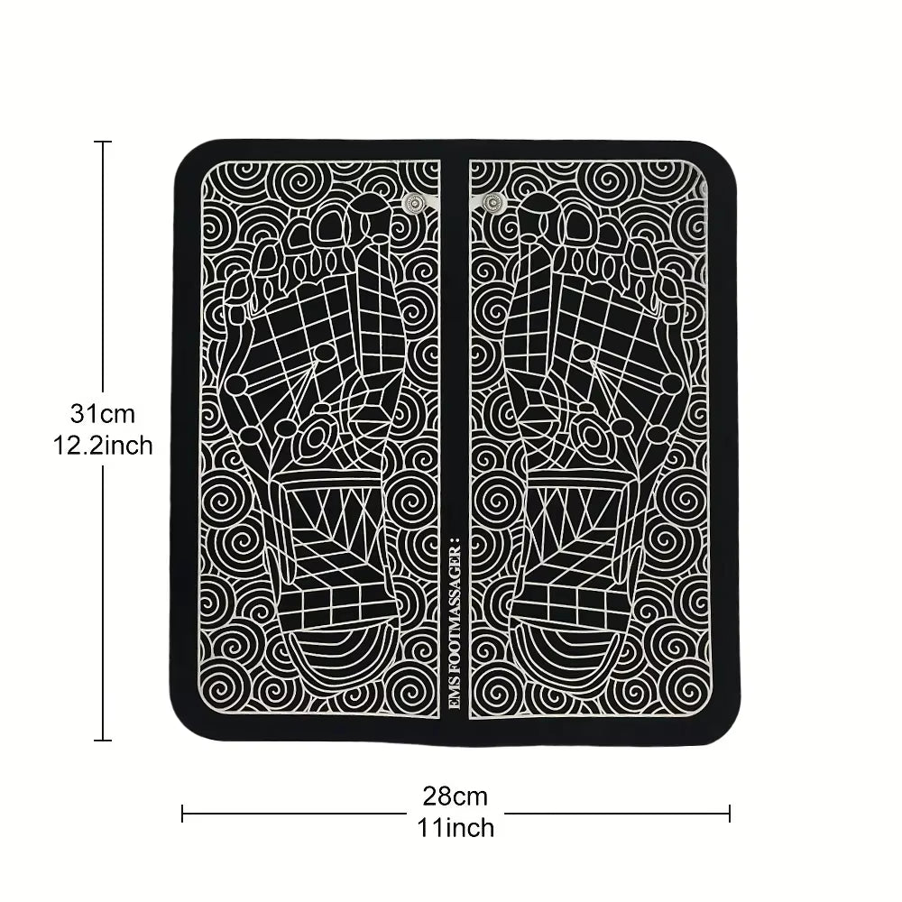 Electric Foot Massager Pad – Muscle Relaxation & Fitness Trainer for Home, Outdoor, and Family Use