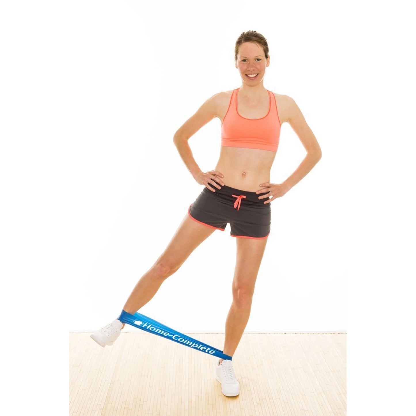 Resistance Bands Exercise Loops- Set of 4 Resistant Workout Bands for Fitness Muscle Toning