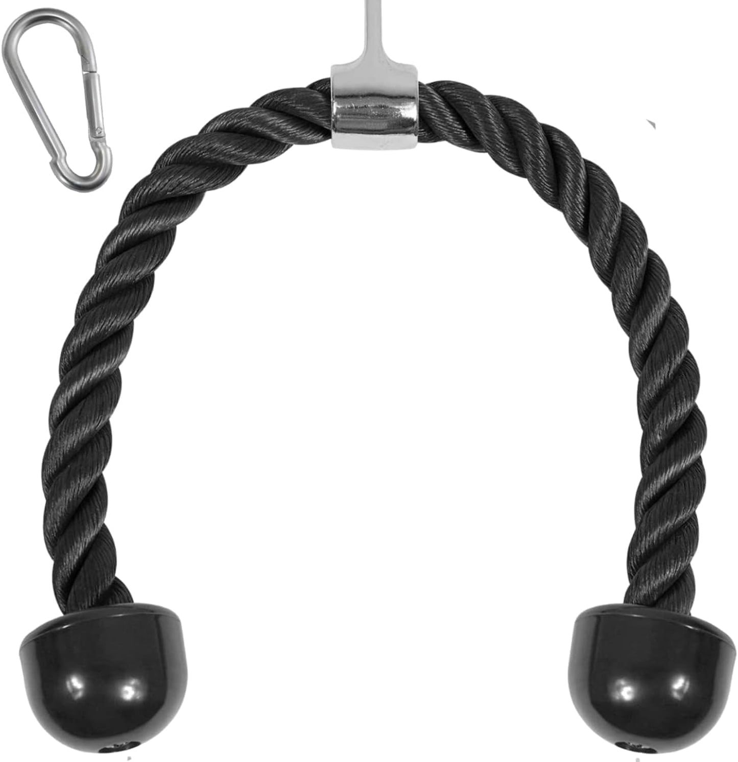 Tricep Press Down & LAT Pulldown Cable Machine Attachment Set – Cable Accessories for Home Gym Workouts