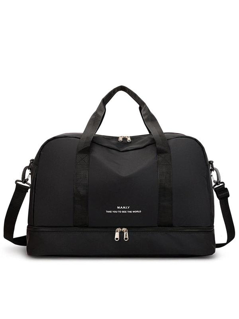 Travel Duffel Bag & Sports Tote Gym Bag, Large Capacity Shoulder Weekender Overnight Bag, Travel & Work Bag for Women & Men