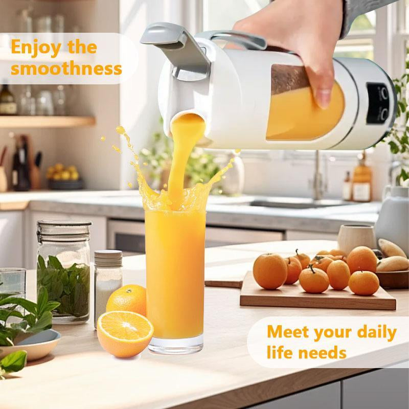 TikTok Portable Blender – USB Rechargeable Smoothie & Juice Maker, 450ml Mini Blender with 6 Blades, Compact & Diet-Friendly for Travel, Office, or Home Use