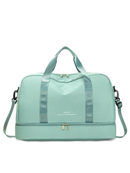 Travel Duffel Bag & Sports Tote Gym Bag, Large Capacity Shoulder Weekender Overnight Bag, Travel & Work Bag for Women & Men