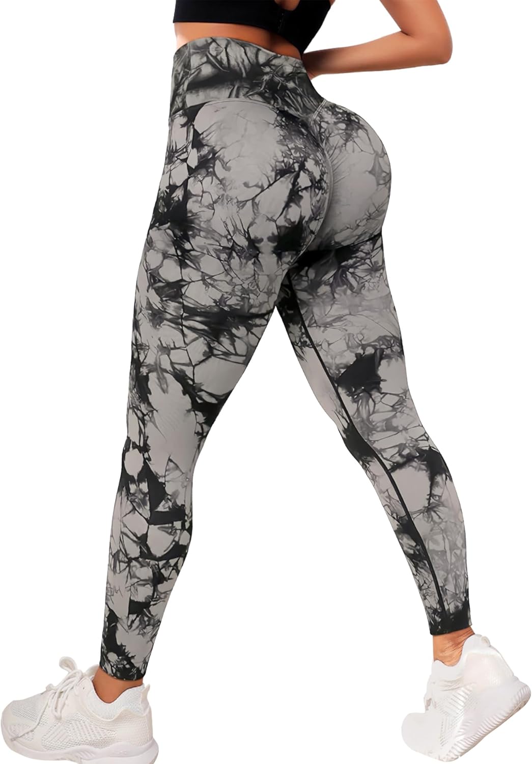 Hidden Scrunch Butt Lifting Leggings for Women Tummy Control High Waisted Workout Gym Seamless Impact Yoga Pants