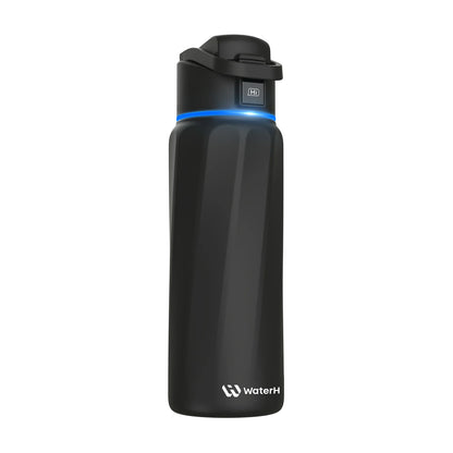 WaterH Boost Smart Water Bottle – 32oz Hydration Tracker with App, LED Reminders & 24-Hour Temperature Control
