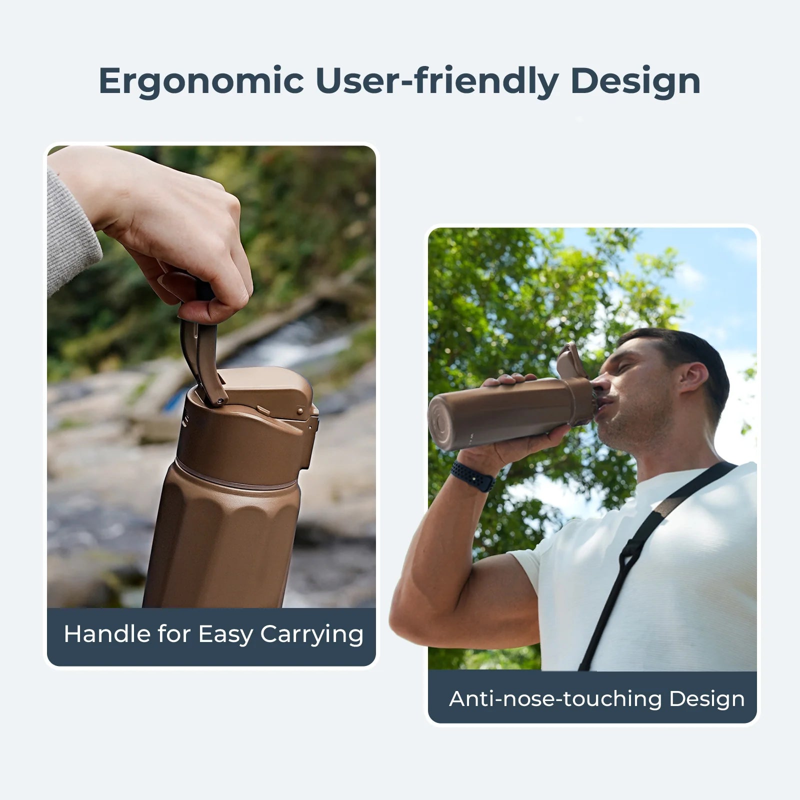 WaterH Boost Smart Water Bottle – 32oz Hydration Tracker with App, LED Reminders & 24-Hour Temperature Control