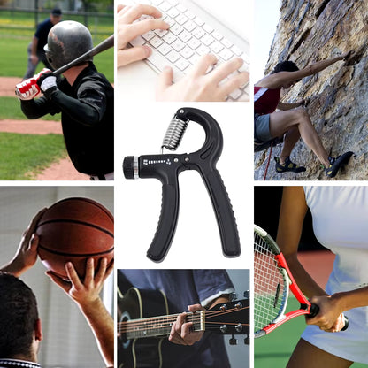 Adjustable Grip Strengthener – 5-60KG Hand Exerciser for Strength Training, Finger Rehabilitation, and Fitness (Unisex)