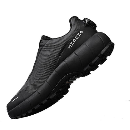 MENCCO Men's Lacing-Free Waterproof Running, Walking & Tennis Shoes, Comfortable Athletic Gym Sneakers with Cushioning for Jogging & Workouts