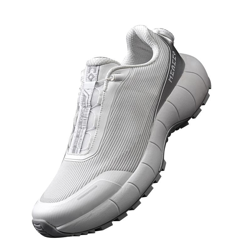 MENCCO Men's Lacing-Free Waterproof Running, Walking & Tennis Shoes, Comfortable Athletic Gym Sneakers with Cushioning for Jogging & Workouts