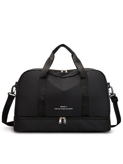 Travel Duffel Bag & Sports Tote Gym Bag, Large Capacity Shoulder Weekender Overnight Bag, Travel & Work Bag for Women & Men