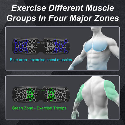 Multifunctional Push-Up Trainer Board – Boost Chest Muscle Strength & Workout Efficiency, Ergonomic Design for Home & Gym Use
